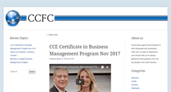 Desktop Screenshot of ccfconline.org
